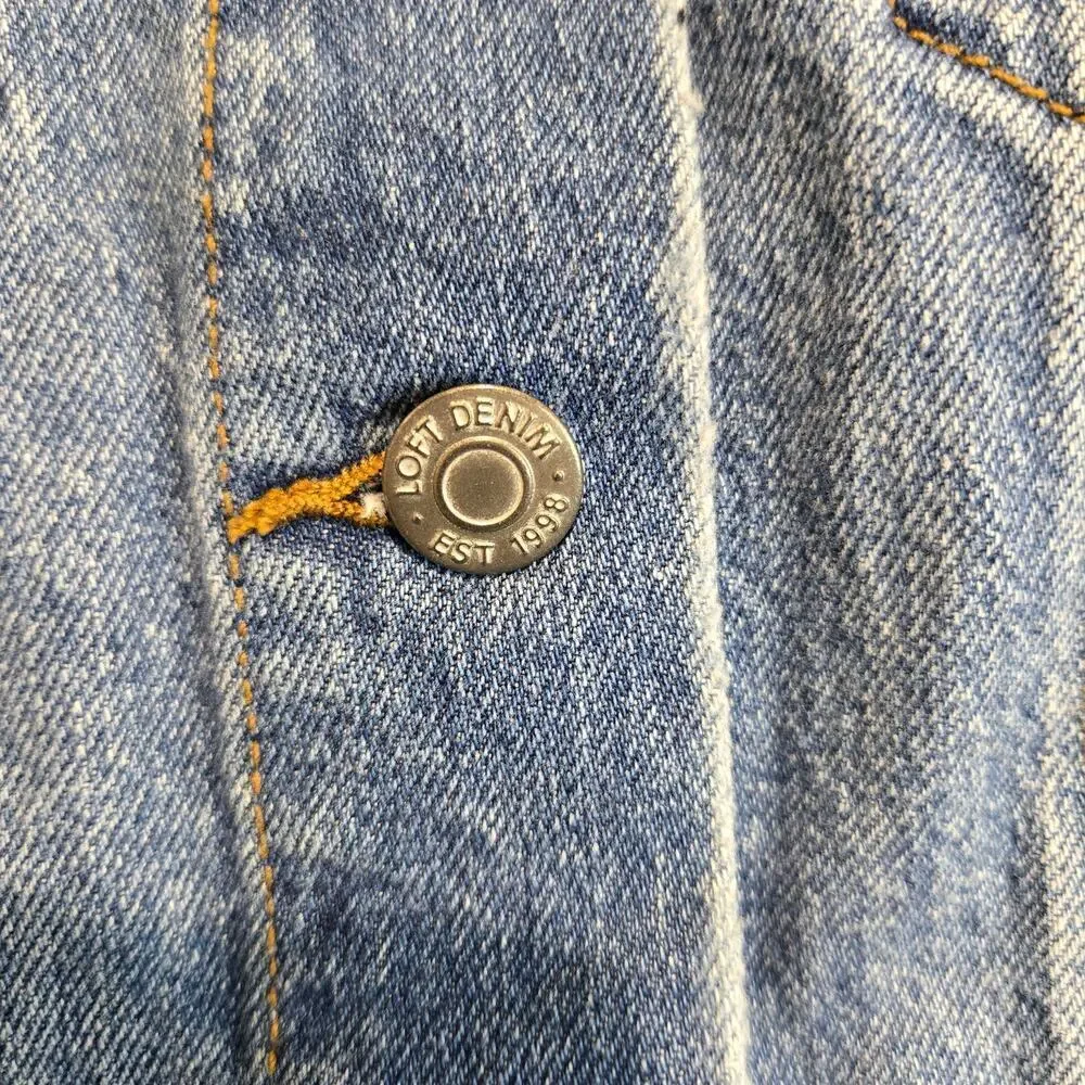 LOFT Girls Denim Jean Jacket Size XXS